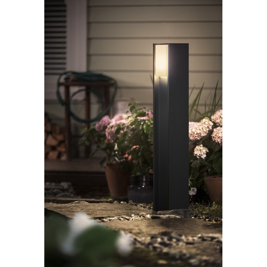 Philips - Candeeiro exterior LED com regulação Hue TURACO 1xE27/9,5W/230V IP44