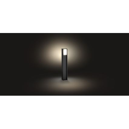 Philips - Candeeiro exterior LED com regulação Hue TURACO 1xE27/9,5W/230V IP44