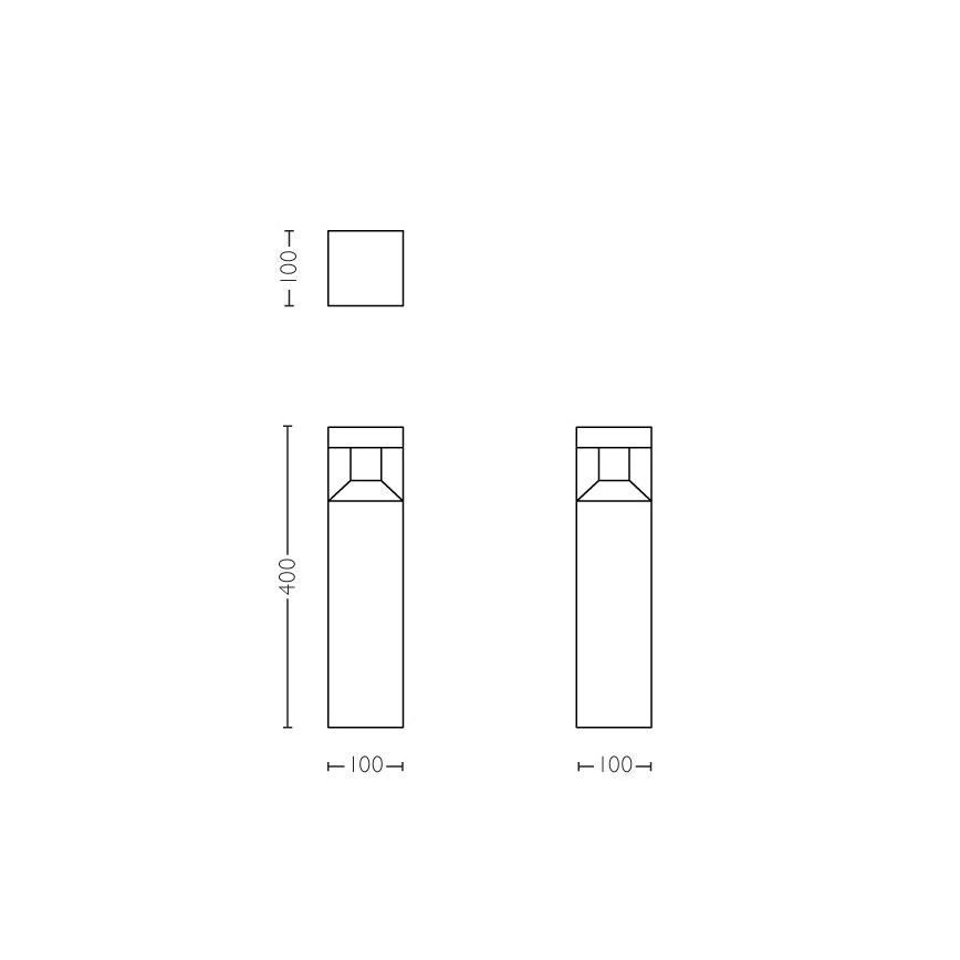 Philips - Candeeiro exterior LED LED/8W/230V IP44