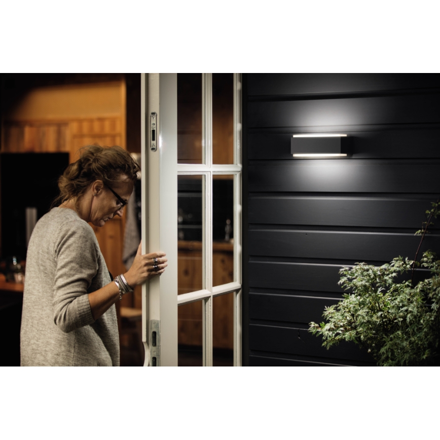 Philips - Iluminação de exterior LED com regulação 2xLED/4,5W IP44