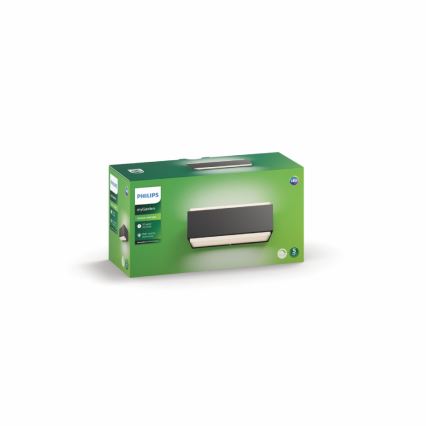 Philips - Iluminação de exterior LED com regulação 2xLED/4,5W IP44