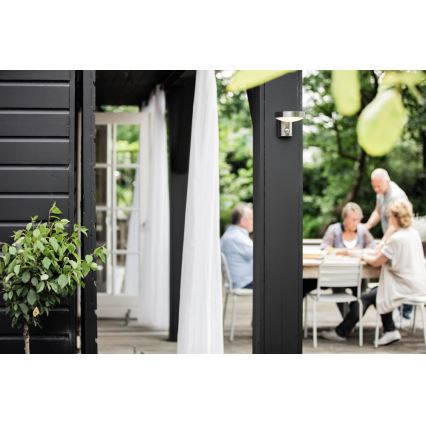 Philips 16491/47/P0 - Iluminação de parede exterior LED com sensor MYGARDEN COCKATOO 1xLED/8W/230V IP44