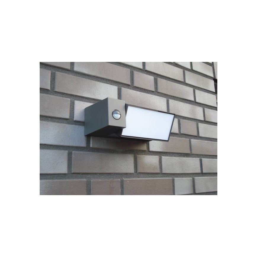 Philips - Luz de exterior com sensor 1xE27/23W/230V IP44