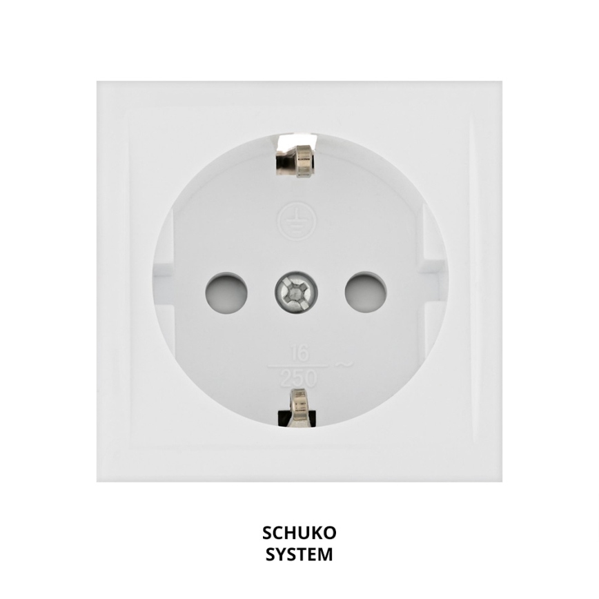 Philips 17108/47/16 - Coluna exterior com tomada MYGARDEN ROCK 230V IP44 SCHUKO