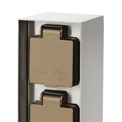 Philips - Coluna exterior com tomadas 230V IP44