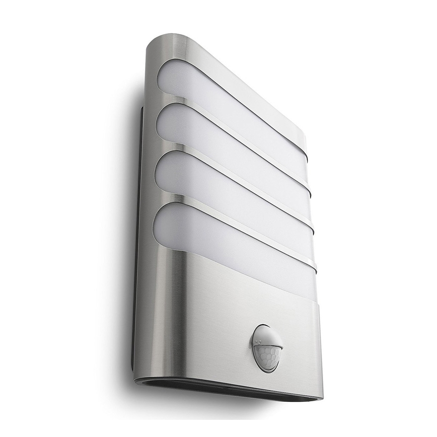 Philips - Iluminação exterior LED com sensor 1xLED/3W IP44