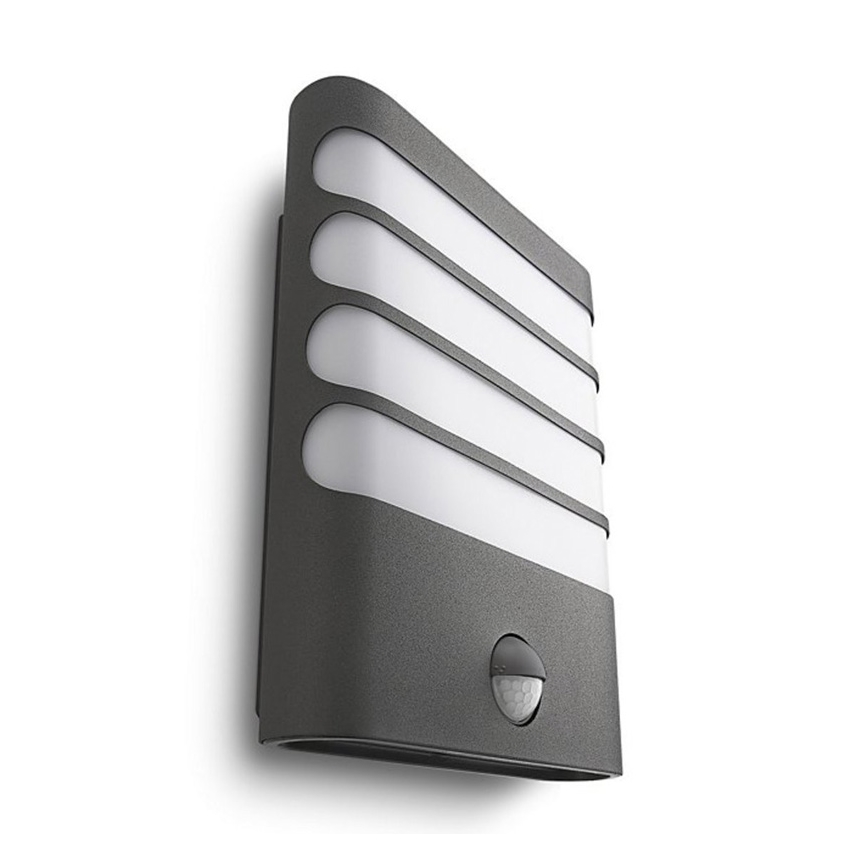 Philips - Iluminação de parede exterior LED com sensor 1xLED/3W/230V IP44