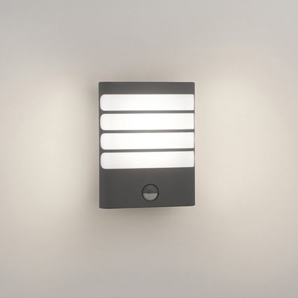 Philips - Iluminação de parede exterior LED com sensor 1xLED/3W/230V IP44
