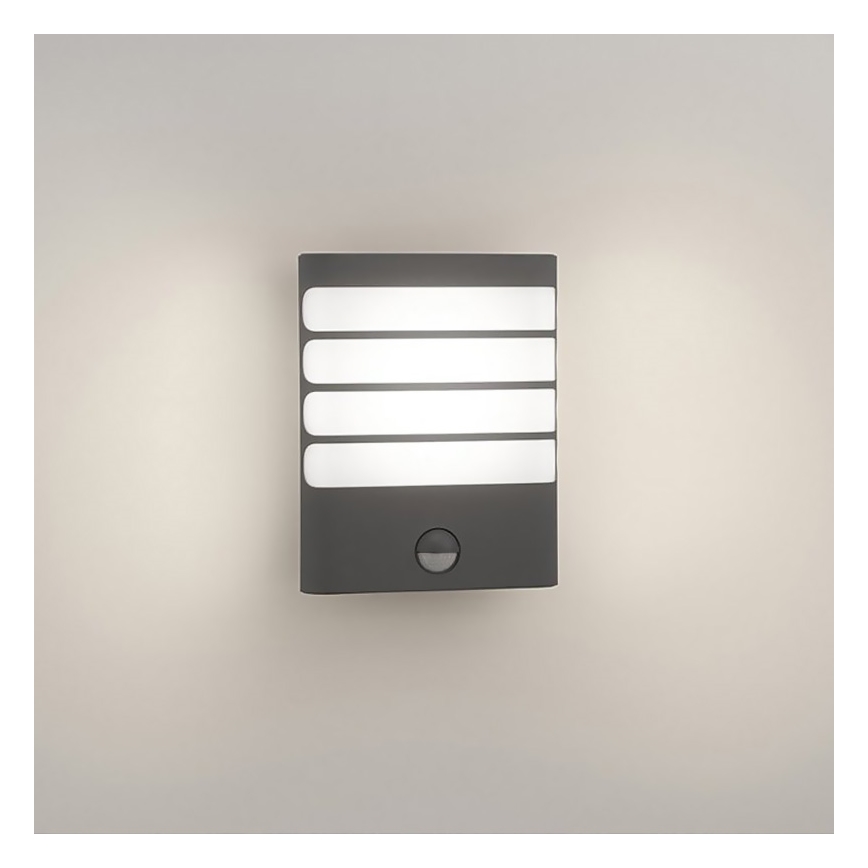 Philips - Iluminação de parede exterior LED com sensor 1xLED/3W/230V IP44
