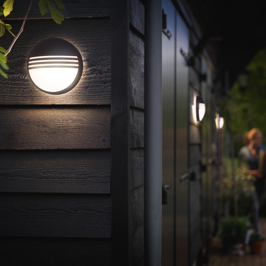 Philips - Iluminação de parede exterior 1xLED/6W/230V IP44