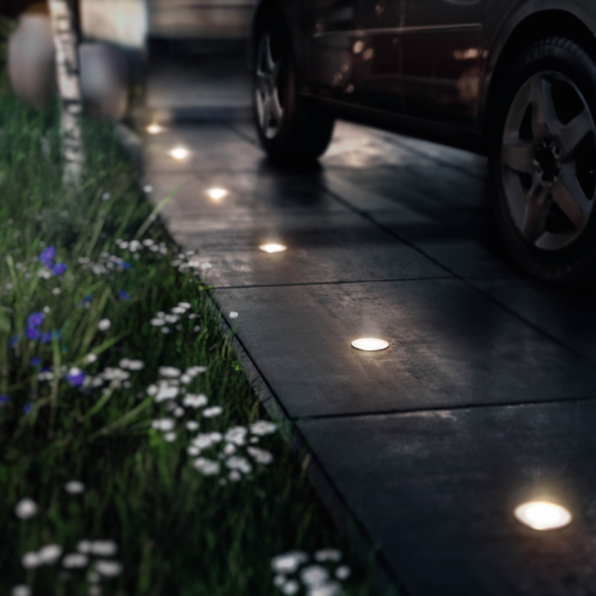 Philips - Iluminação exterior de caminho de acesso LED 1xLED/3W/230V