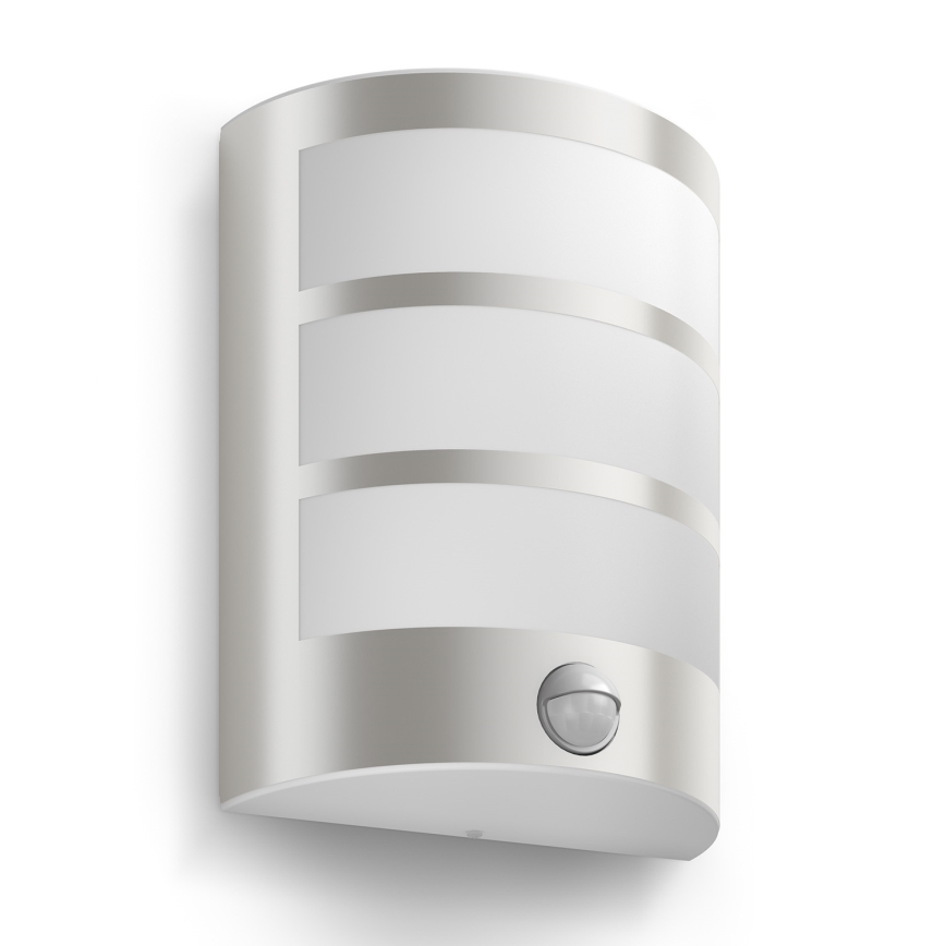 Philips - Iluminação exterior com sensor 1xLED/6W/230V IP44