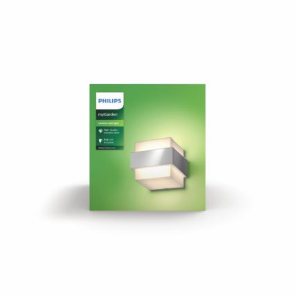 Philips - Luz de parede de exterior E27/42W IP44