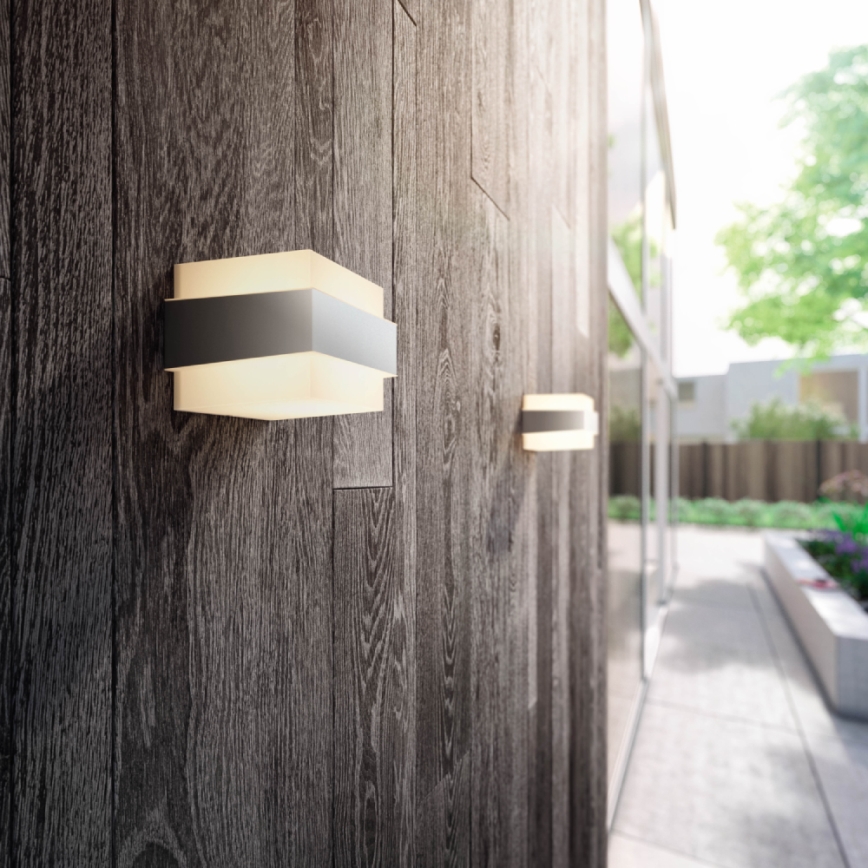 Philips - Luz de parede de exterior E27/42W IP44