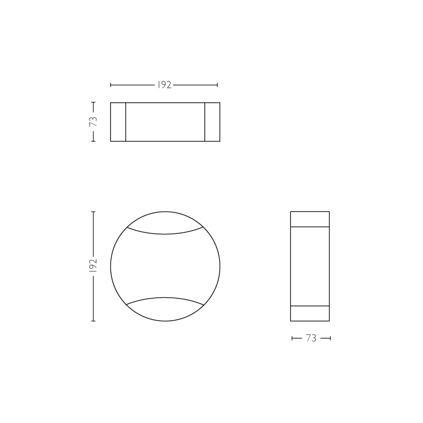 Philips - Luz de parede de exterior 2xGU10/5W IP44