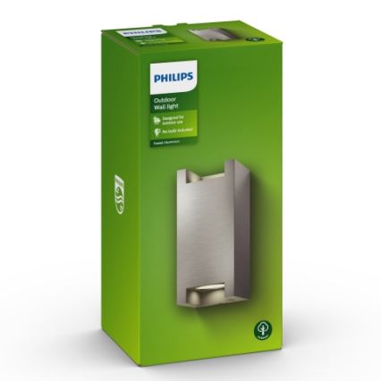 Philips - Luz de parede de exterior 2xGU10/5W IP44