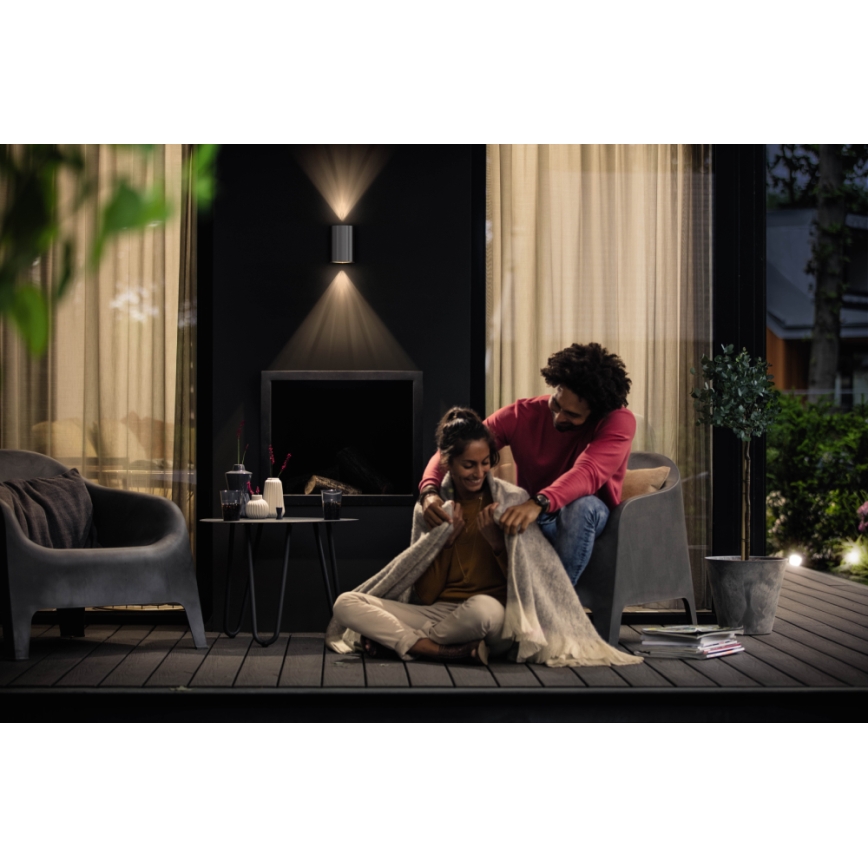 Philips - Iluminação de parede exterior LED 2xLED/4,5W IP44