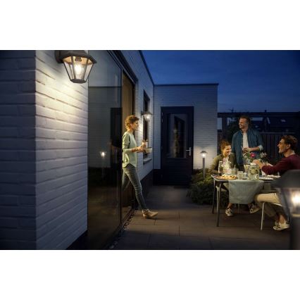Philips - Luz de parede de exterior 1xE27/42W IP44