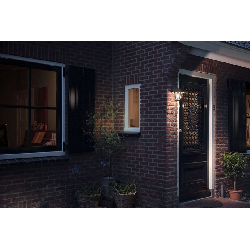 Philips - Luz de parede de exterior 1xE27/42W IP44