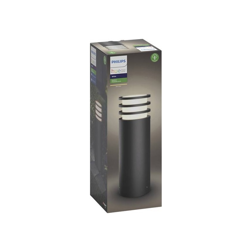 Philips - Candeeiro exterior LED com regulação Hue LUCCA 1xE27/9,5W/230V IP44
