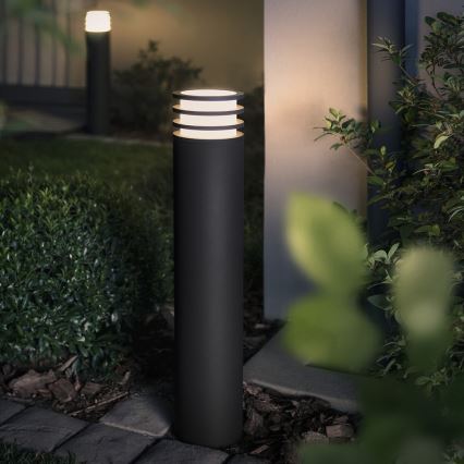 Philips - Candeeiro exterior LED com regulação Hue LUCCA 1xE27/9,5W/230V IP44