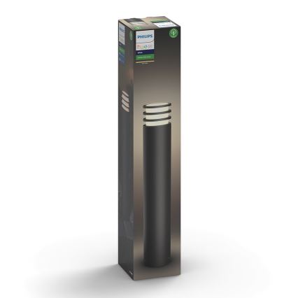 Philips - Candeeiro exterior LED com regulação Hue LUCCA 1xE27/9,5W/230V IP44