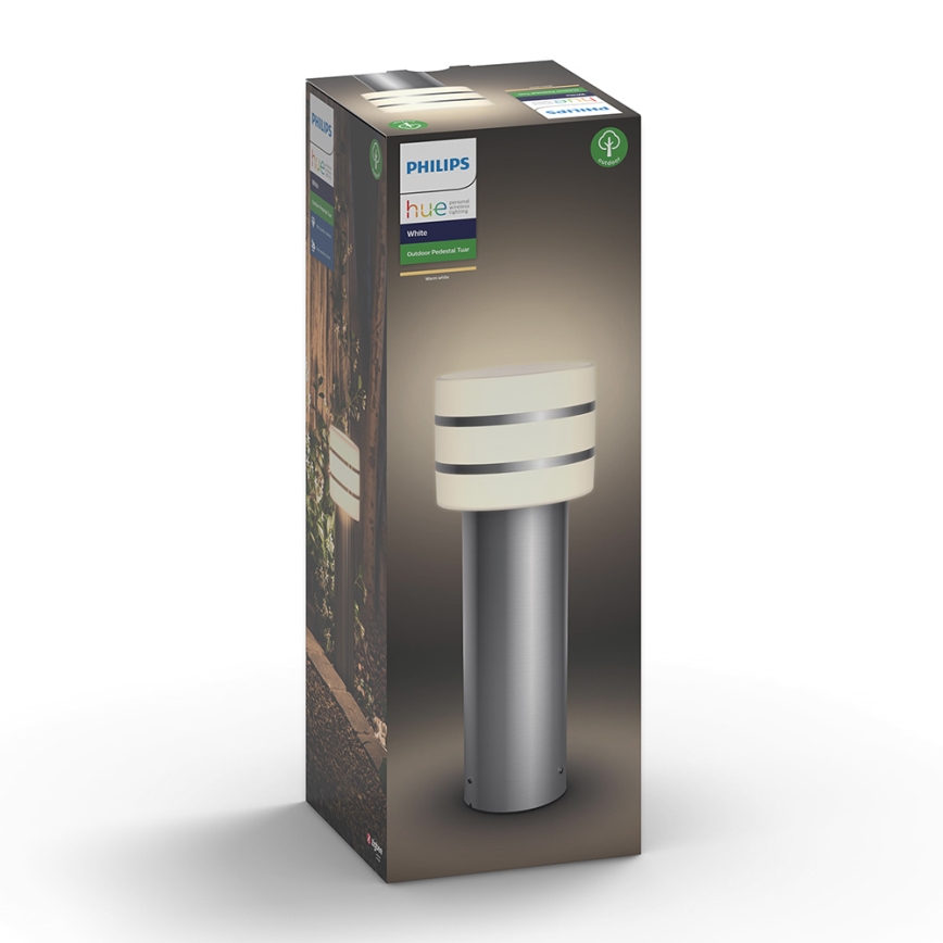 Philips - Candeeiro exterior LED com regulação Hue TUAR 1xE27/9,5W/230V IP44
