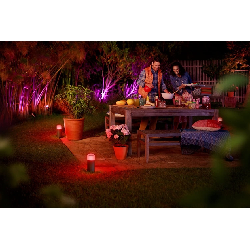 Philips - Foco de exterior LED Hue LILY LED/8W/230V IP65