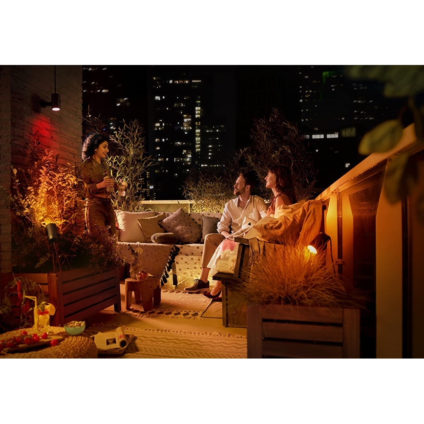 Philips - Foco de exterior LED Hue LILY LED/8W/230V IP65