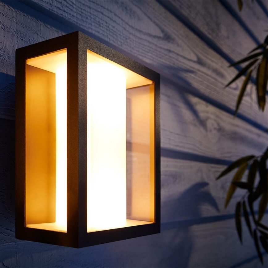 Philips - LED RGBW Iluminação de parede exterior com regulação Hue IMPRESS 2xLED/8W/230V IP44
