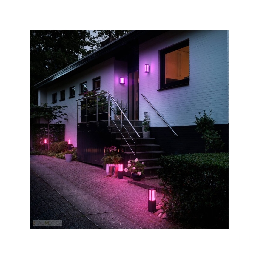 Philips - LED RGBW Regulação exterior candeeiro Hue IMPRESS LED/16W/230V 2000-6500K IP44