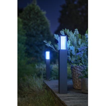Philips - Candeeiro exterior LED RGB Hue IMPRESS 2xLED/8W/230V IP44