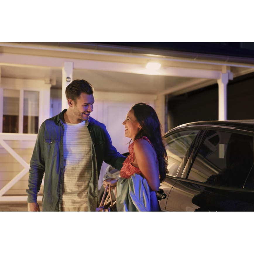 Philips - LED Regulação exterior reflektor Hue WELCOME 2xLED/15W/230V IP44