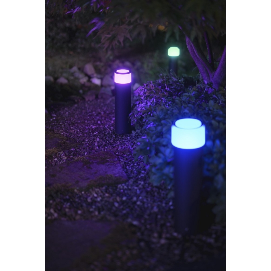 Philips - Candeeiro exterior LED RGBW Hue com regulação CALLA LED/8W/24V IP65