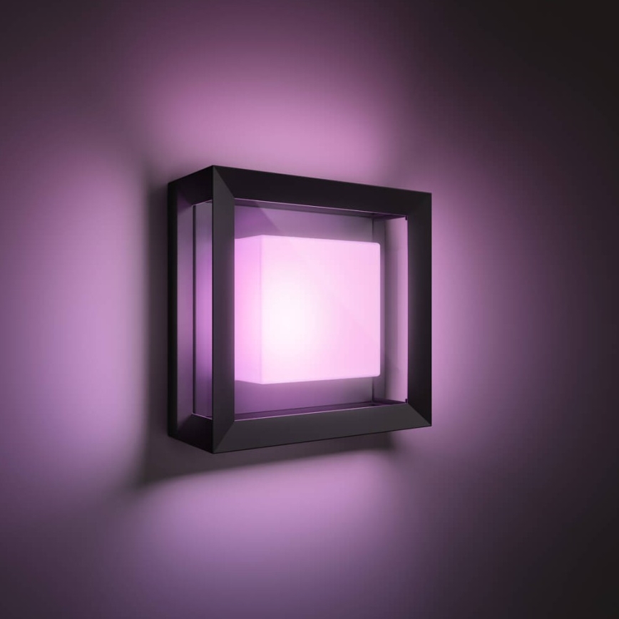 Philips - LED RGBW Iluminação de parede exterior com regulação Hue ECONIC LED/15W/230V 2000-6500K IP44