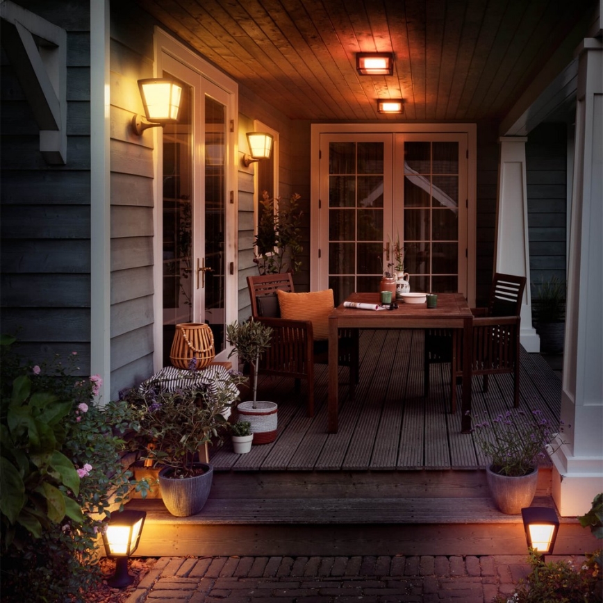 Philips - LED RGBW Iluminação de parede exterior com regulação Hue ECONIC LED/15W/230V 2000-6500K IP44