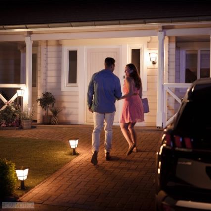 Philips - LED RGBW Iluminação de parede exterior com regulação Hue ECONIC LED/15W/230V IP44