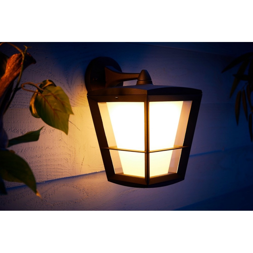 Philips - LED RGBW Iluminação de parede exterior com regulação Hue ECONIC LED/15W/230V 2000-6500K IP44