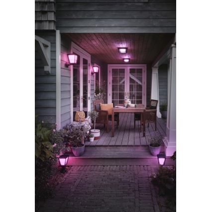 Philips - LED RGBW Regulação exterior candeeiro Hue ECONIC LED/15W/230V IP44