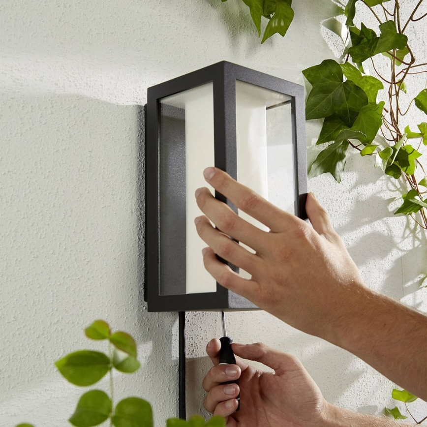 Philips - LED RGBW Iluminação de parede exterior com regulação Hue IMPRESS 2xLED/8W/24V 2000-6500K IP44