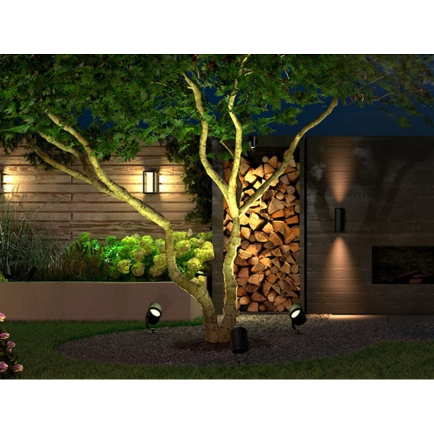 Philips - Lâmpada exterior LED RGB regulável Hue LILY LED/15W/230V IP65