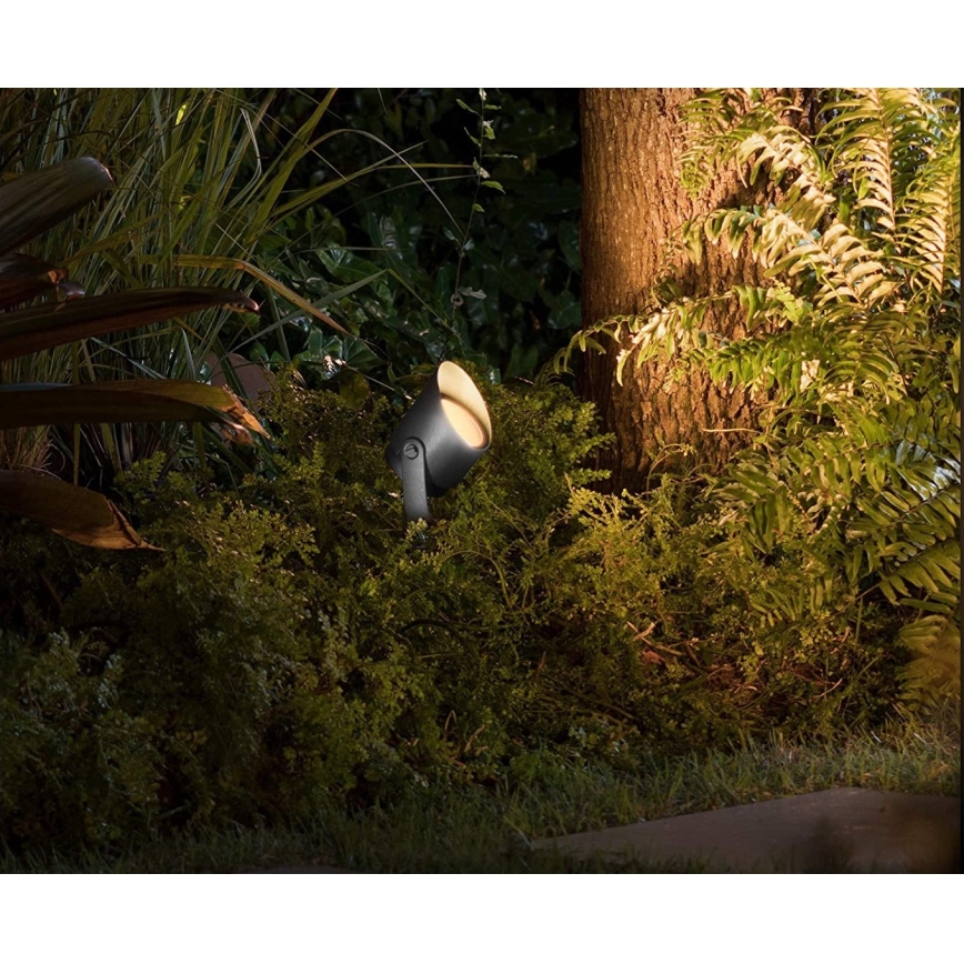 Philips - Lâmpada exterior LED RGB regulável Hue LILY LED/15W/230V IP65
