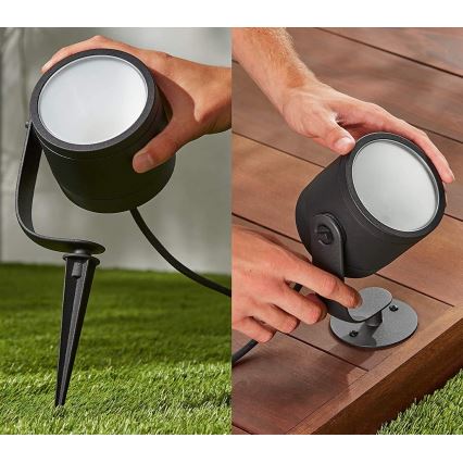 Philips - Lâmpada exterior LED RGB regulável Hue LILY LED/15W/230V IP65
