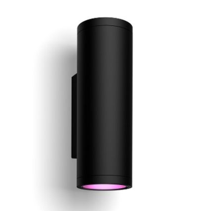 Philips - LED RGBW Iluminação de parede exterior com regulação Hue APPEAR 2xLED/8W/230V IP44