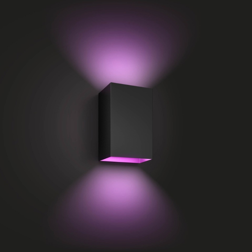 Philips - LED RGBW Iluminação de parede exterior com regulação Hue RESONATE 2xLED/8W/230V 2000-6500K IP44