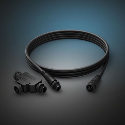 Philips - Cabo 2,5 m + divisor de tomadas T