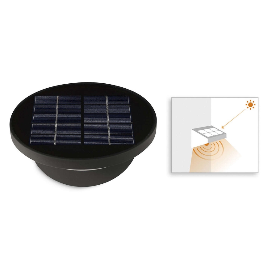 Philips - Luz solar exterior LED com sensor 1xLED/1W/3.7V