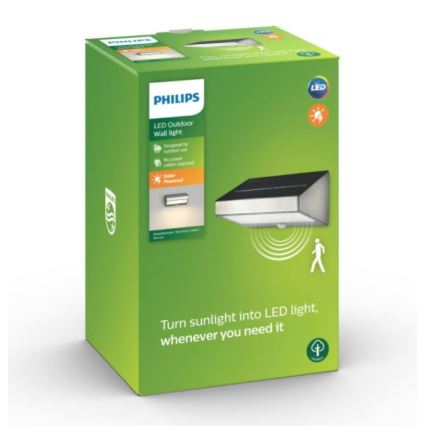 Philips 17811/47/16 - Iluminação solar LED com sensor MYGARDEN GREENHOUSE LED/15W IP44