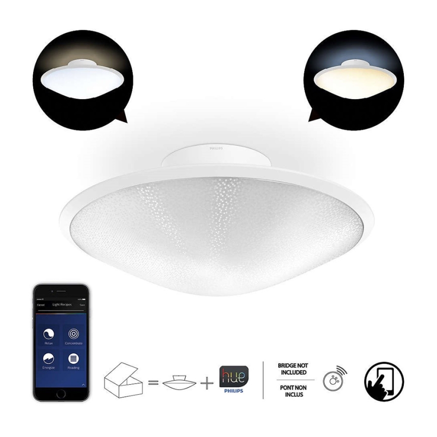 Philips - Iluminação de teto com regulação Hue PHOENIX 3xLED/5W/9W/17W