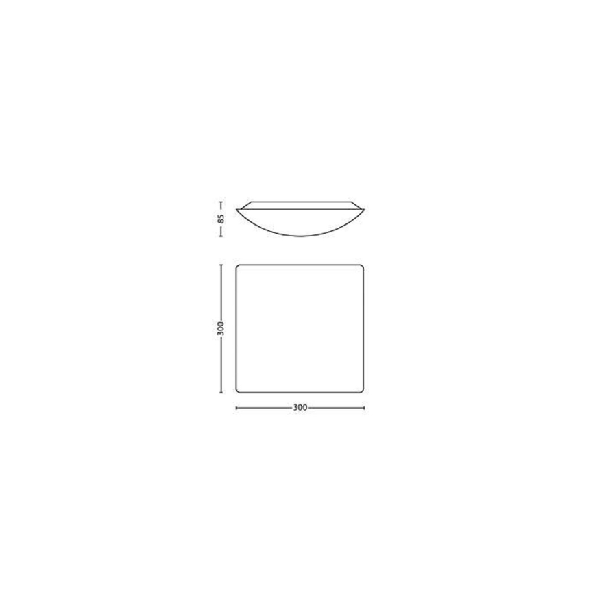 Philips - Luz de teto LED 1xLED/17W/230V